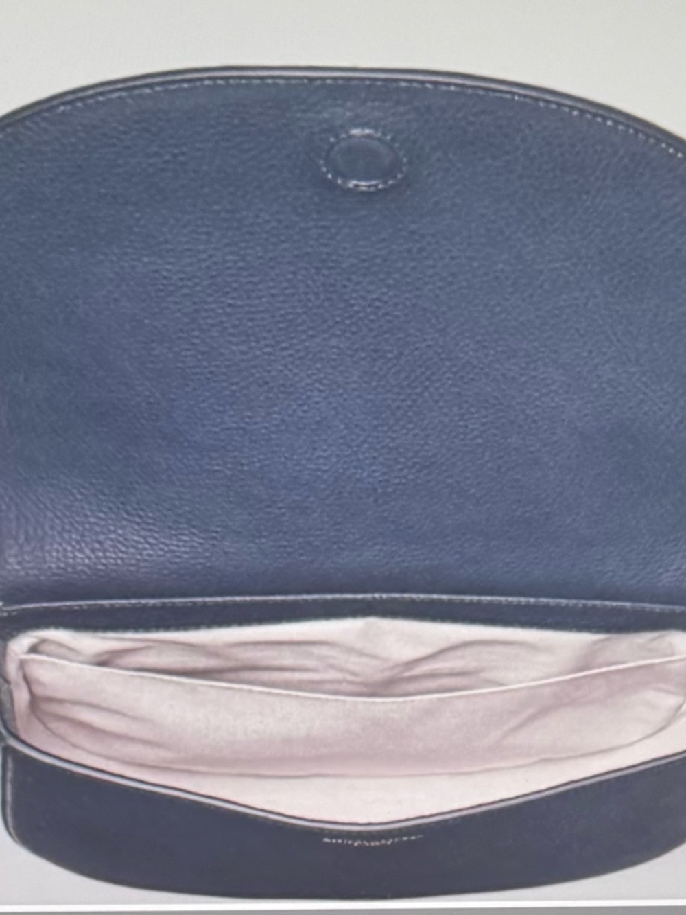 Aspinal of London, heritage blue pebble, NWTs, gift box & dust cover crossbody - Picture 5 of 11